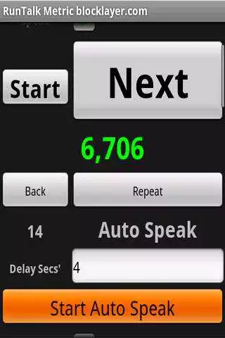 Play RunTalk (Metric)