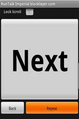 Play RunTalk (Metric)