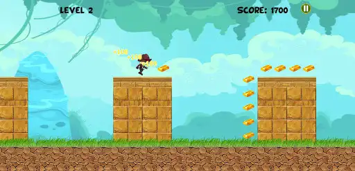 Play Run Tample Get Gold as an online game Run Tample Get Gold with UptoPlay