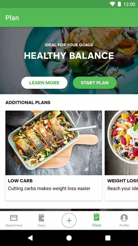 Play Runtastic Balance Food Diary  Calorie Counter