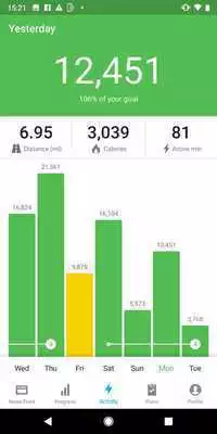 Play Runtastic Steps - Step Tracker  Pedometer