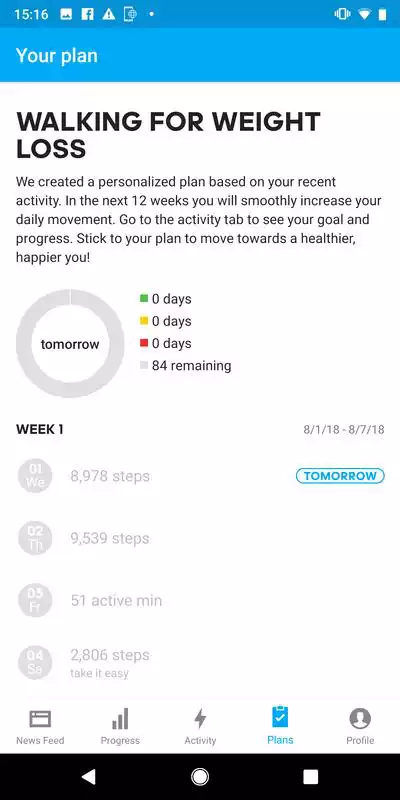 Play Runtastic Steps - Step Tracker  Pedometer