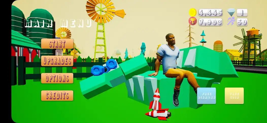 Play Run Through: City as an online game Run Through: City with UptoPlay