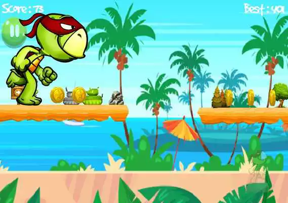Play Run Turtle Hopper Ninja