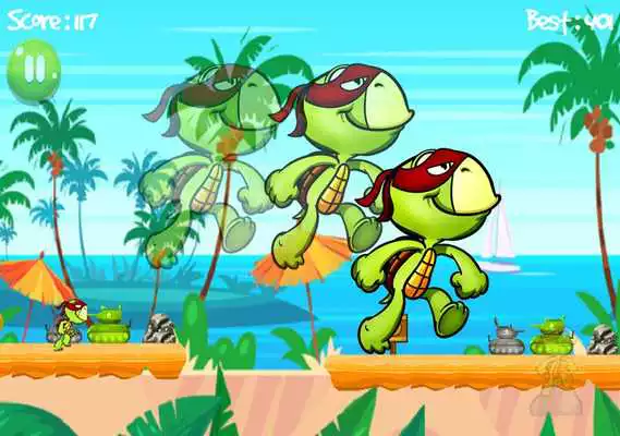 Play Run Turtle Hopper Ninja