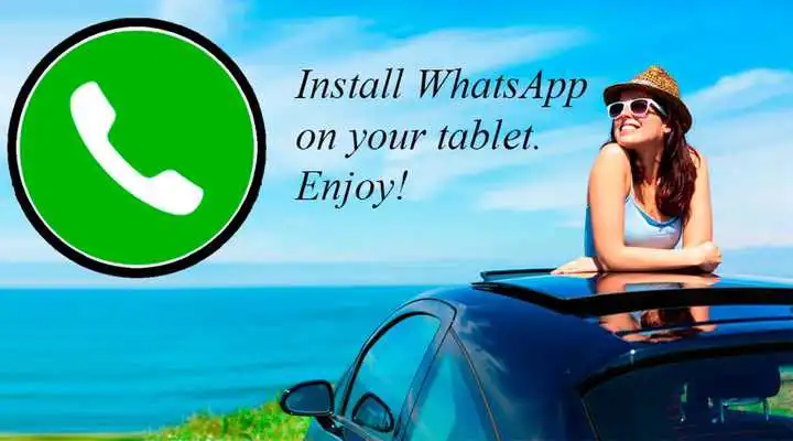 Play Run WhatsApp on tablet