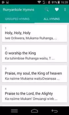 Play Runyankole Hymns