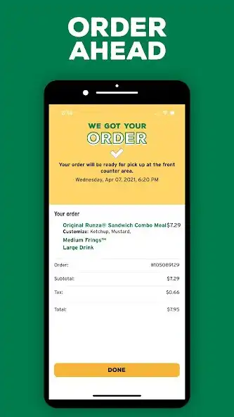 Play Runza® as an online game Runza® with UptoPlay