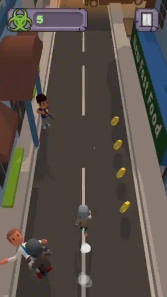 Play Run Zombie as an online game Run Zombie with UptoPlay