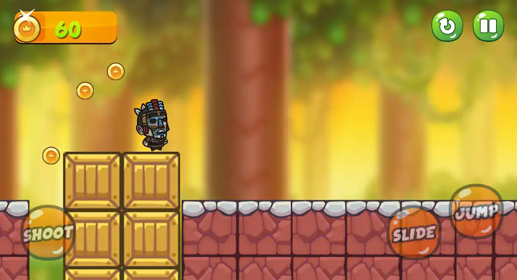 Play Run Zomo as an online game Run Zomo with UptoPlay