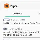 Free play online Rupor APK