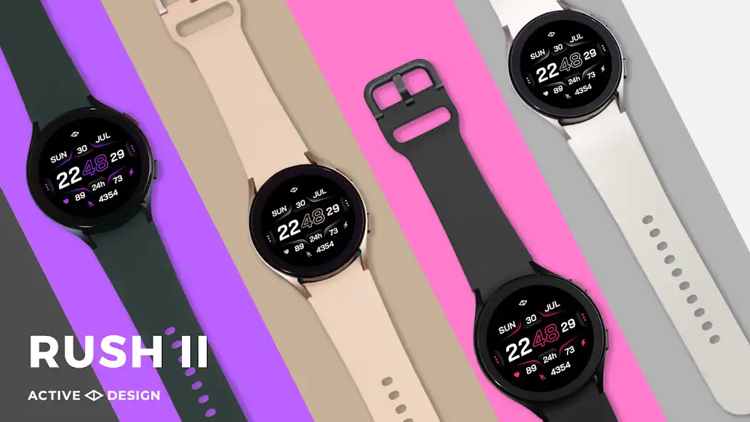 Play Rush 2: Digital Watch Face as an online game Rush 2: Digital Watch Face with UptoPlay