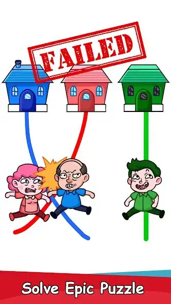 Play Rush Home Toilet Draw Puzzle as an online game Rush Home Toilet Draw Puzzle with UptoPlay