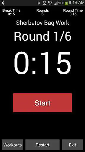 Play RUSH Interval Timer