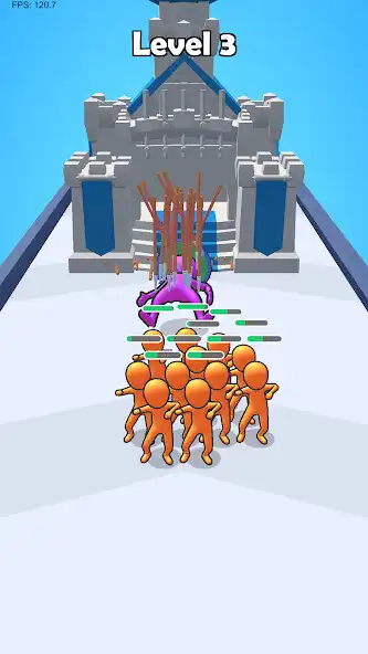 Play Rush Match Warrior as an online game Rush Match Warrior with UptoPlay