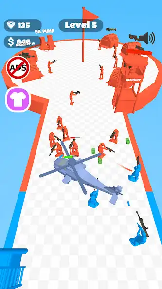 Play Rush War: Army Commander as an online game Rush War: Army Commander with UptoPlay