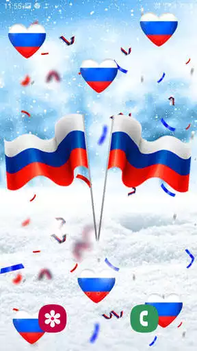 Play Russia Flag Live Wallpaper as an online game Russia Flag Live Wallpaper with UptoPlay