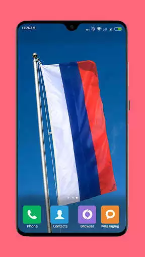 Play Russia Flag wallpaper as an online game Russia Flag wallpaper with UptoPlay