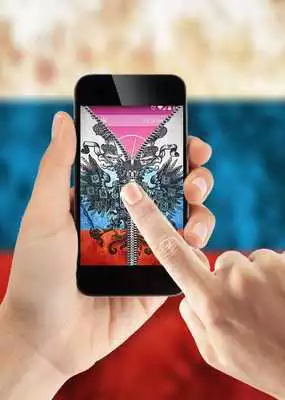 Play Russia Flag Zipper Lock Screen Play Russia Flag Zipper Lock Screen