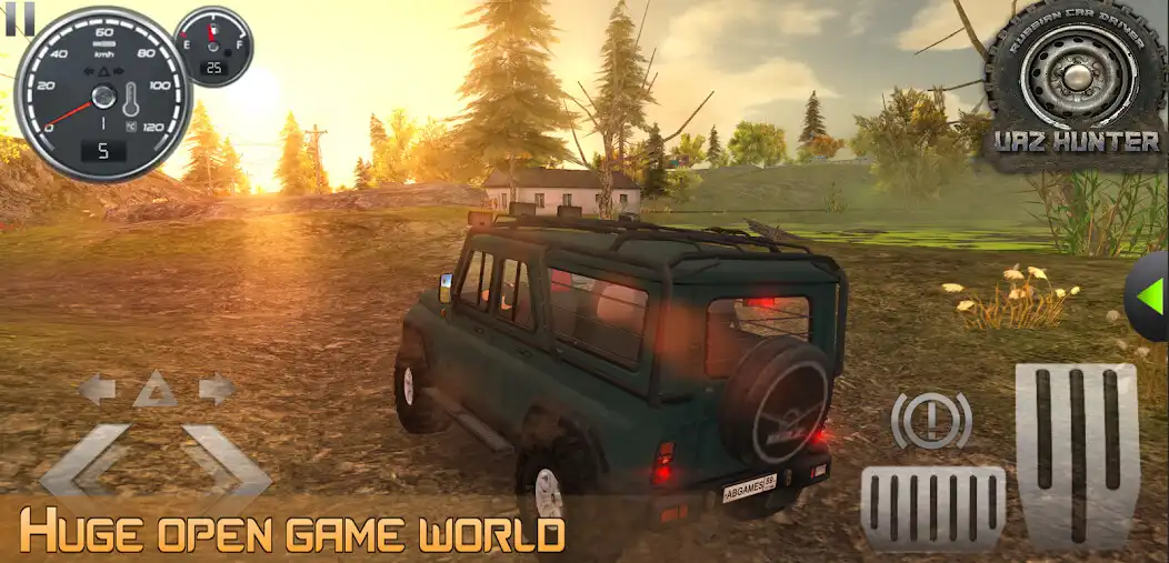 Play Russian Car Driver UAZ HUNTER  and enjoy Russian Car Driver UAZ HUNTER with UptoPlay