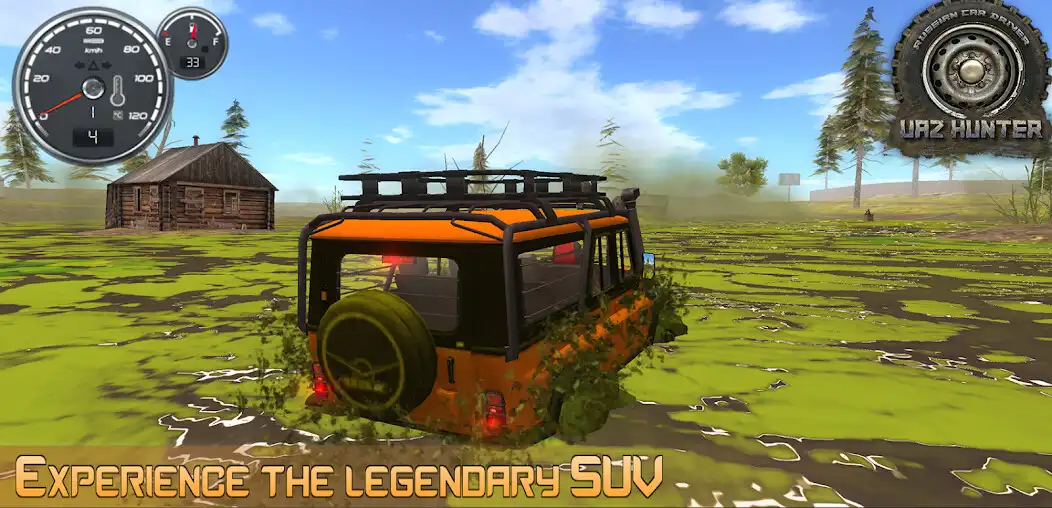 Play Russian Car Driver UAZ HUNTER as an online game Russian Car Driver UAZ HUNTER with UptoPlay