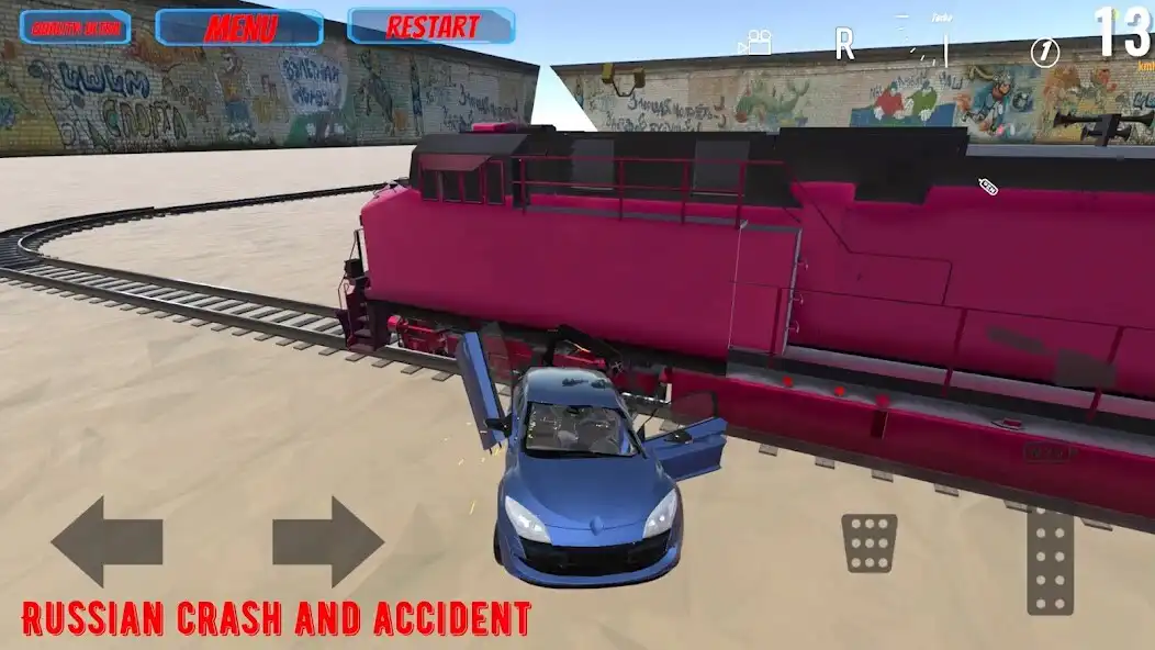 Play Russian Crash And Accident as an online game Russian Crash And Accident with UptoPlay
