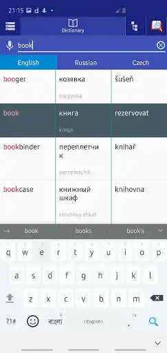Play Russian Czech Dictionary
