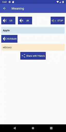 Play Russian Dictionary English as an online game Russian Dictionary English with UptoPlay