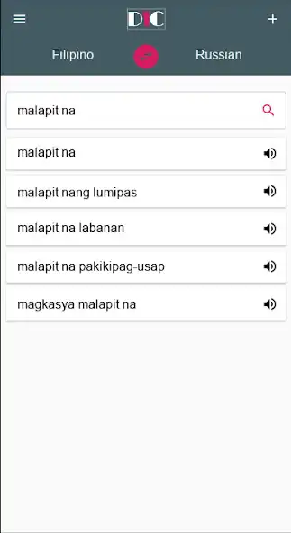 Play Russian - Filipino Dictionary  translator (Dic1) as an online game Russian - Filipino Dictionary  translator (Dic1) with UptoPlay