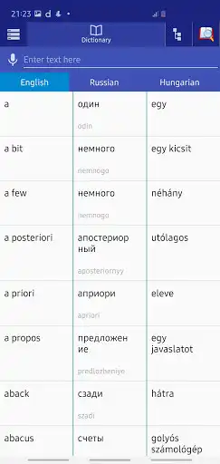 Play Russian Hungarian Dictionary  and enjoy Russian Hungarian Dictionary with UptoPlay