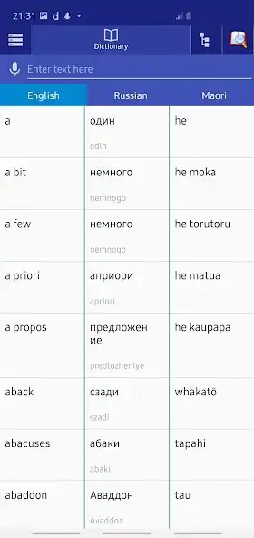 Play Russian Maori Dictionary  and enjoy Russian Maori Dictionary with UptoPlay