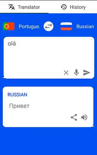 Play Russian Portuguese Translator ( Text to Speech ) as an online game Russian Portuguese Translator ( Text to Speech ) with UptoPlay