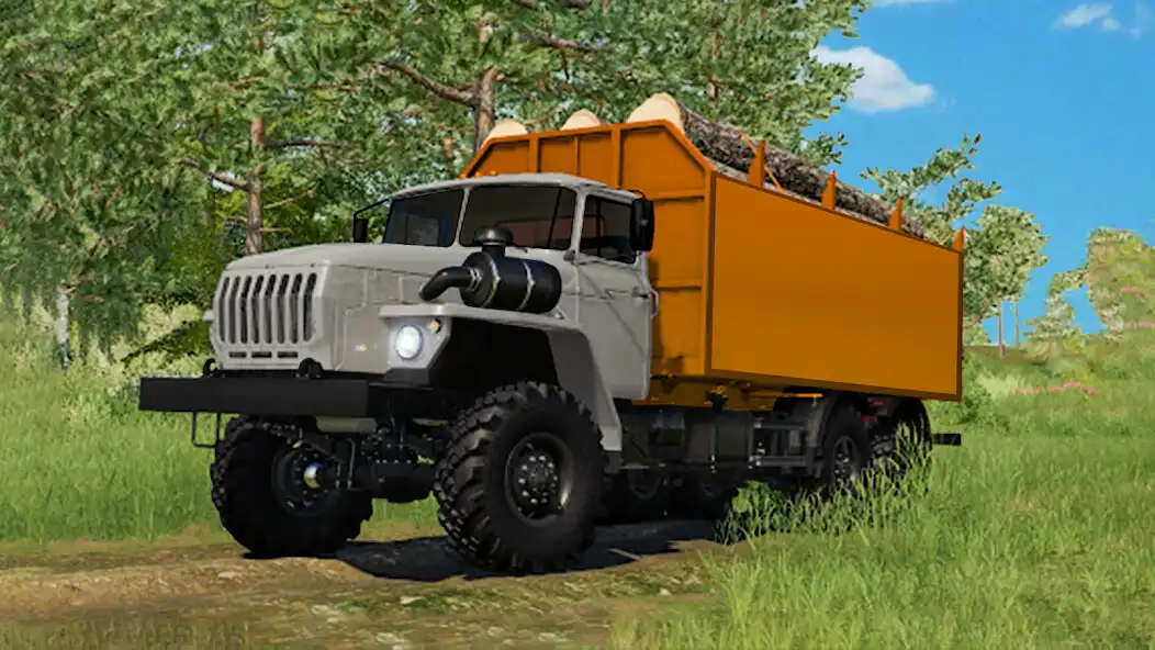 Play Russian truck driving sim game as an online game Russian truck driving sim game with UptoPlay