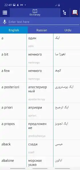 Play Russian Urdu Dictionary  and enjoy Russian Urdu Dictionary with UptoPlay