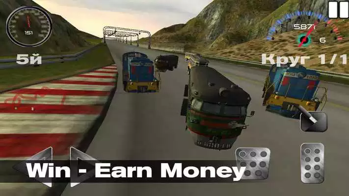 Play Russia Racing Train on Siberia