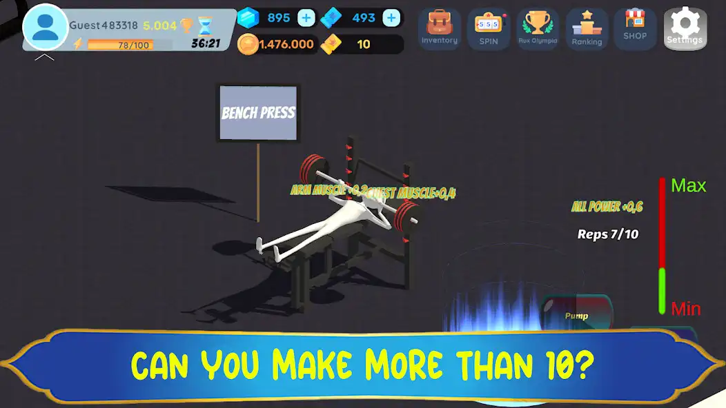 Play Rux Gym  and enjoy Rux Gym with UptoPlay