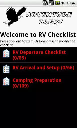 Play RV Checklist  and enjoy RV Checklist with UptoPlay