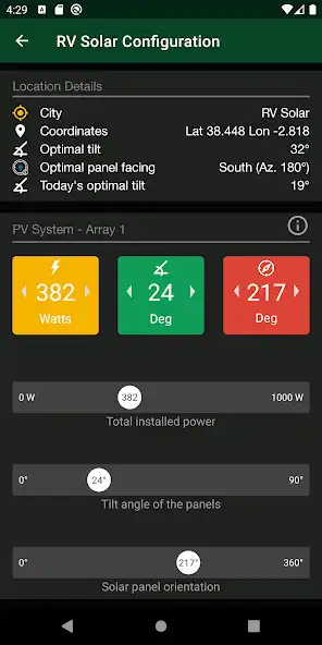 Play RV Solar Forecast Lite - mini as an online game RV Solar Forecast Lite - mini with UptoPlay