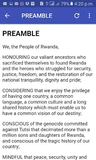 Play Rwanda Constitution as an online game Rwanda Constitution with UptoPlay