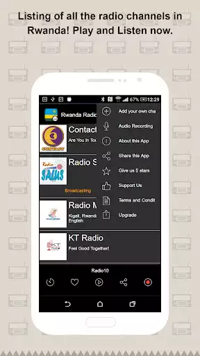 Play Rwanda  Radio as an online game Rwanda  Radio with UptoPlay
