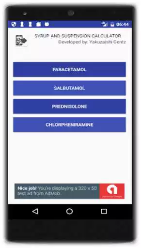Play Rx Syrup Calculator (Free) as an online game Rx Syrup Calculator (Free) with UptoPlay