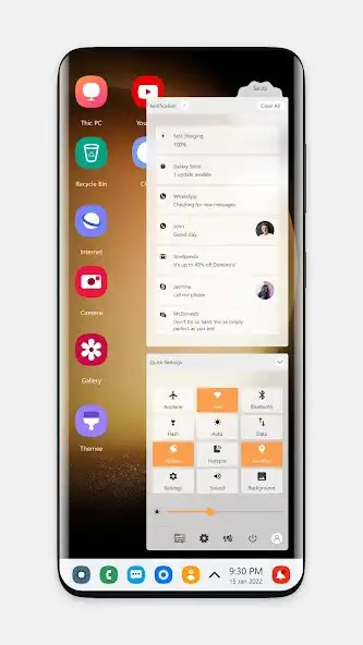 Play S23 Theme for launcher  and enjoy S23 Theme for launcher with UptoPlay