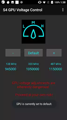 Play S4 GPU Voltage Control  and enjoy S4 GPU Voltage Control with UptoPlay