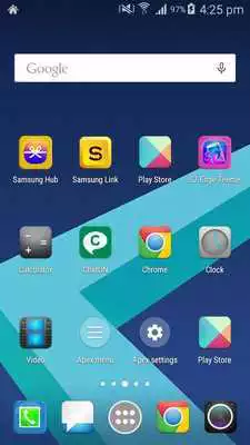 Play S7 Edge Plus launcher theme