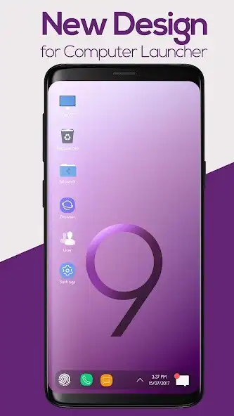 Play S9 Theme For computer Launcher  and enjoy S9 Theme For computer Launcher with UptoPlay