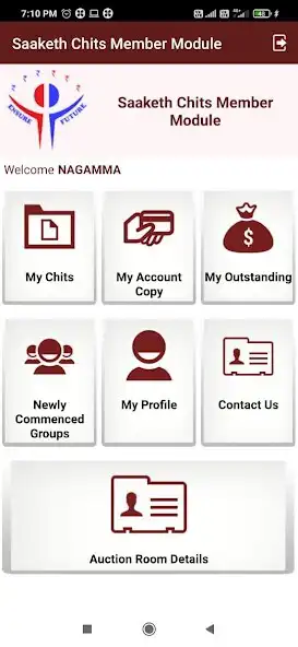 Play Saaketh Chits Member Module as an online game Saaketh Chits Member Module with UptoPlay