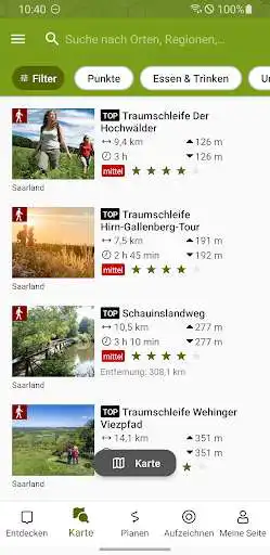 Play Saarland: Touren - App as an online game Saarland: Touren - App with UptoPlay