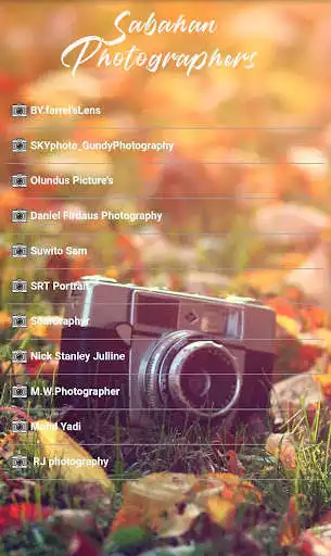 Play Sabahan Photographers Apps