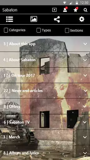 Play Sabaton Official App