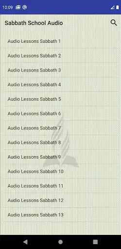 Play Sabbath School Audio
